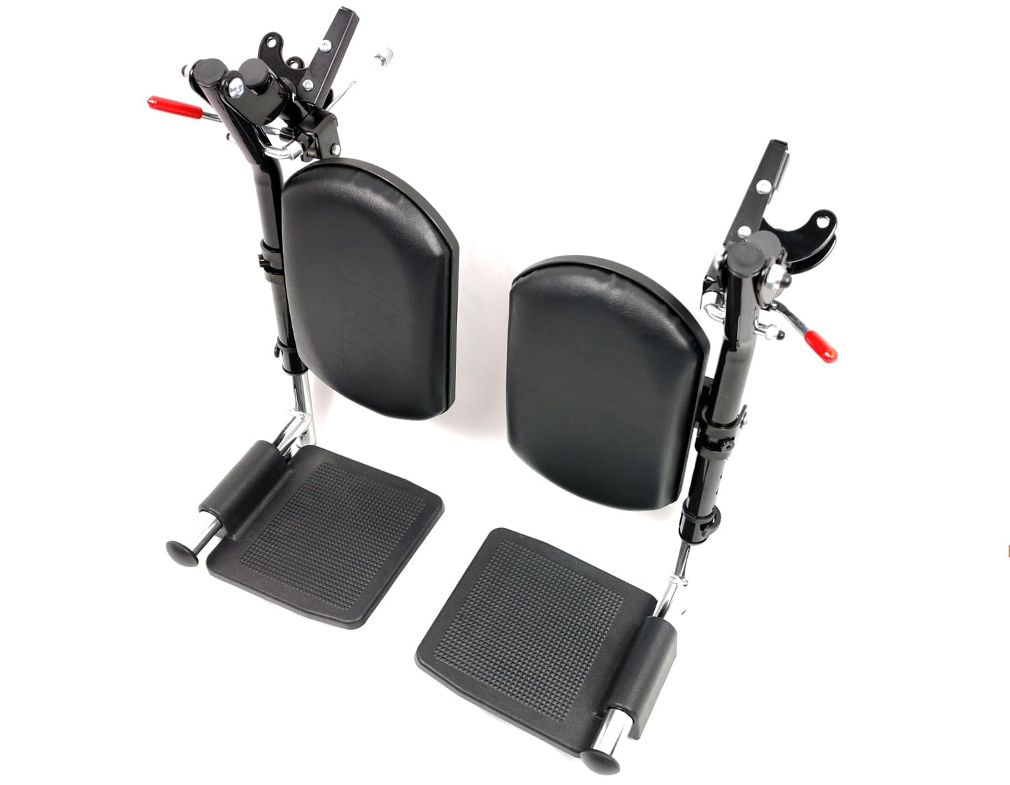 Reposapiés Elevables ReyjiuMed Compuesto con Almohadilla Acolchada para Silla de Ruedas Reclinable y Estándar