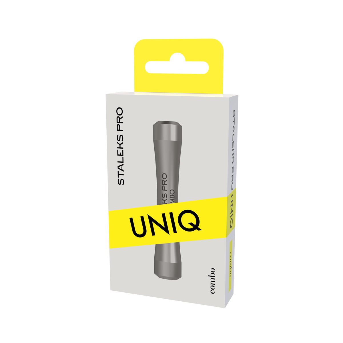 Staleks Mango Combo Uniq 10 – Base Empujadora Modular De Aluminio Con Piezas De Trabajo Reemplazables – Diseño Ergonómico Y Ligero Para Técnicos De Uñas