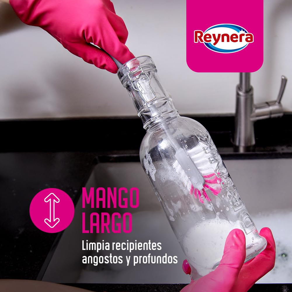 Reynera Cepillos para Termos Vasos Limpia Botellas y Popotes