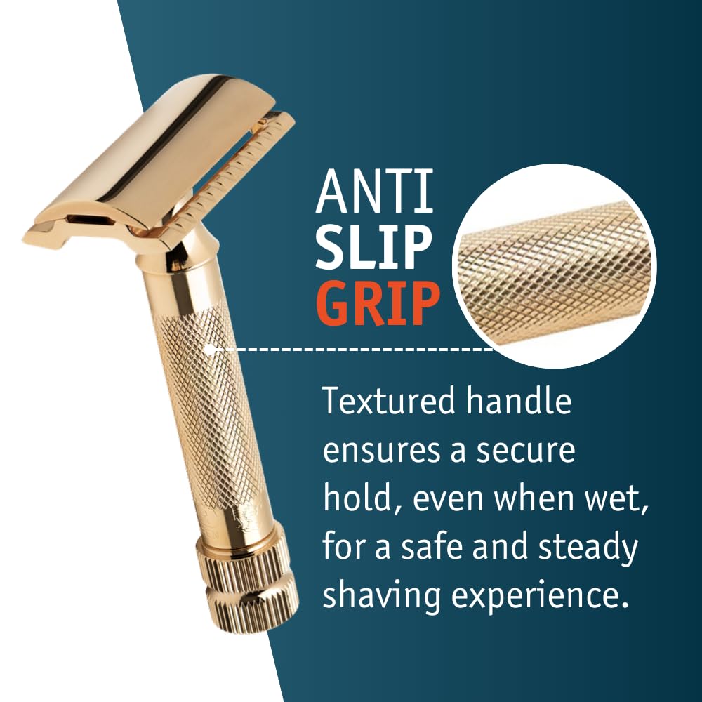 Merkur-Razor Double Edge Safety Razor Gold Plated