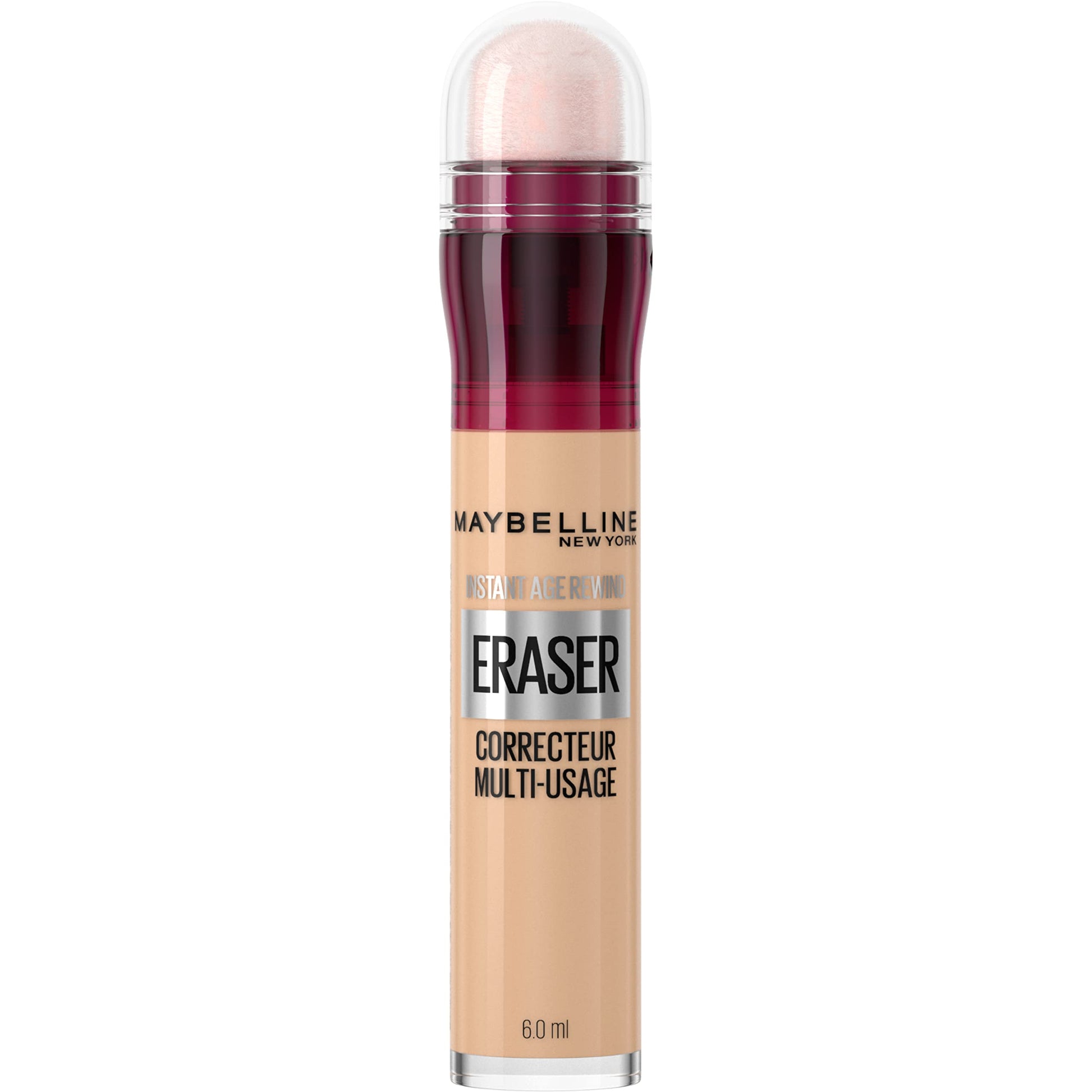 FIT ME POWDER FOUNDATION 220 NATURAL BEIGE + Corrector de Maquillaje Instant Age Rewind, Light, 6 g