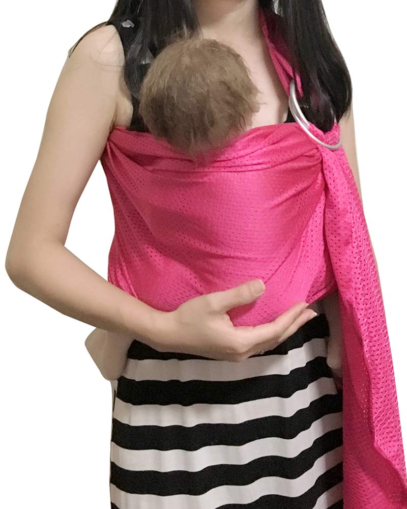 Vlokup - Portabebés de anillo de agua para bebé, malla ligera y transpirable para bebés, recién nacidos, niños y niños pequeños, perfecto para verano, natación, piscina, playa, ideal para papá