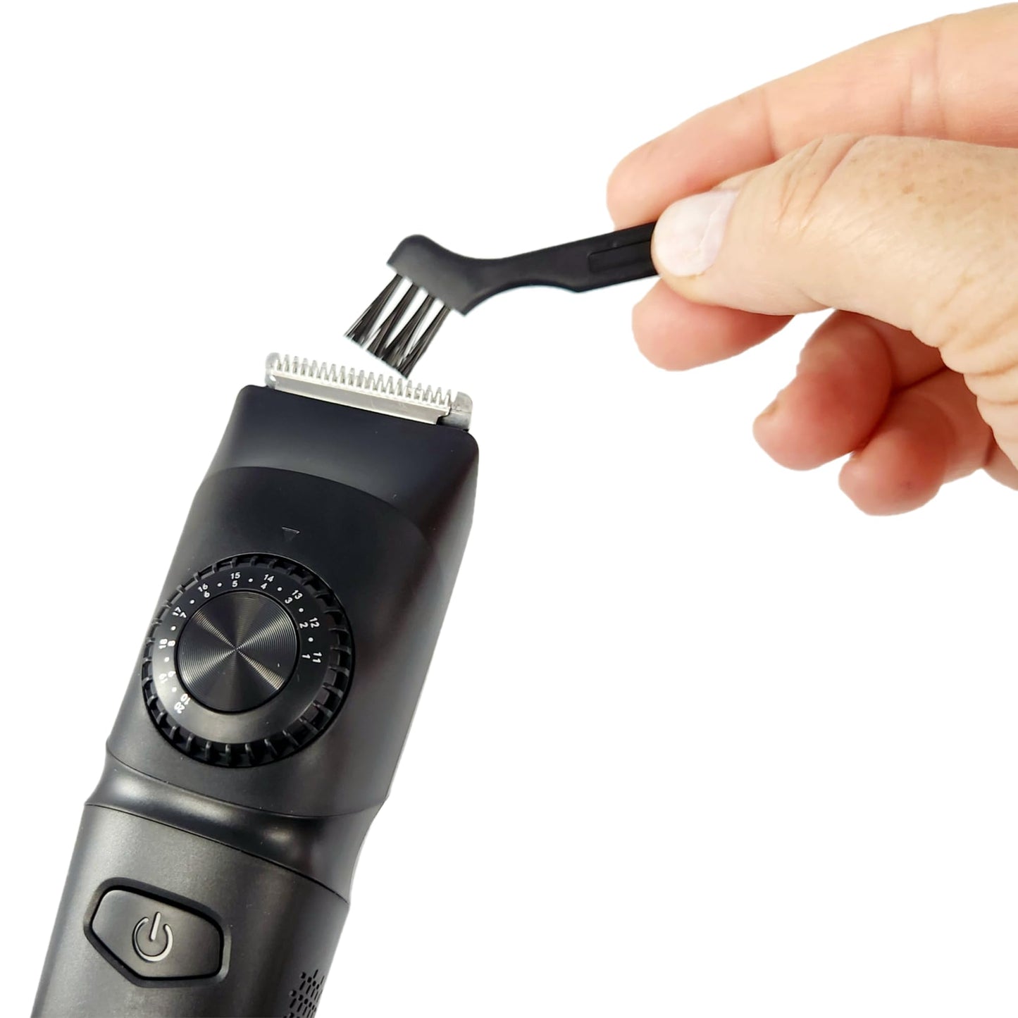 Stylecraft Ace Premium - Batidora de barba para hombre, ligera, sin cables, 39 longitudes ajustables, recargable con USB-C, agarre ergonómico, cuchillas de acero inoxidable