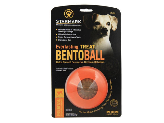 Juguete Masticable Starmark Everlasting Treat Bento Ball Mediano para Perro