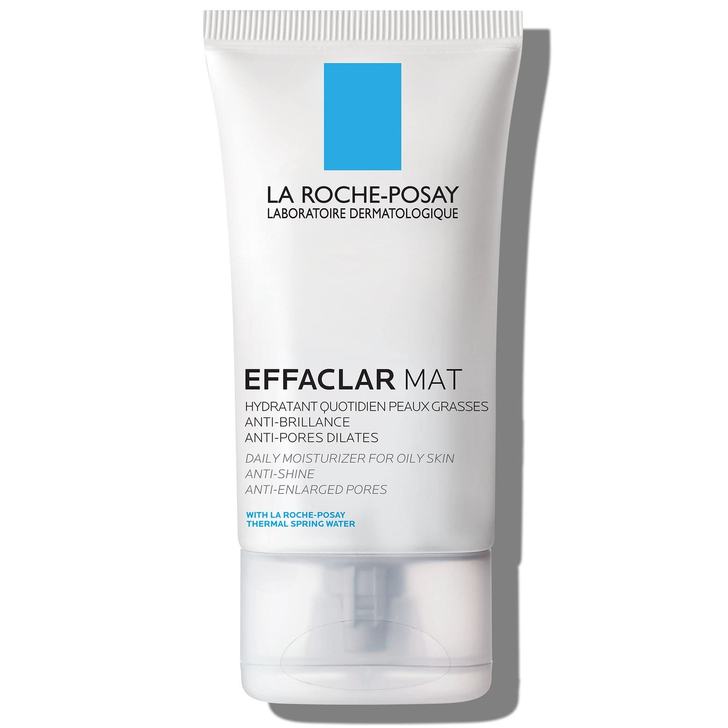 La Roche Posay Effaclar Mat Crema Facial Matificante para Piel Grasa, 40 ml + Effaclar Gel Purificante Gel Limpiador Facial para Piel Grasa, 400 ml