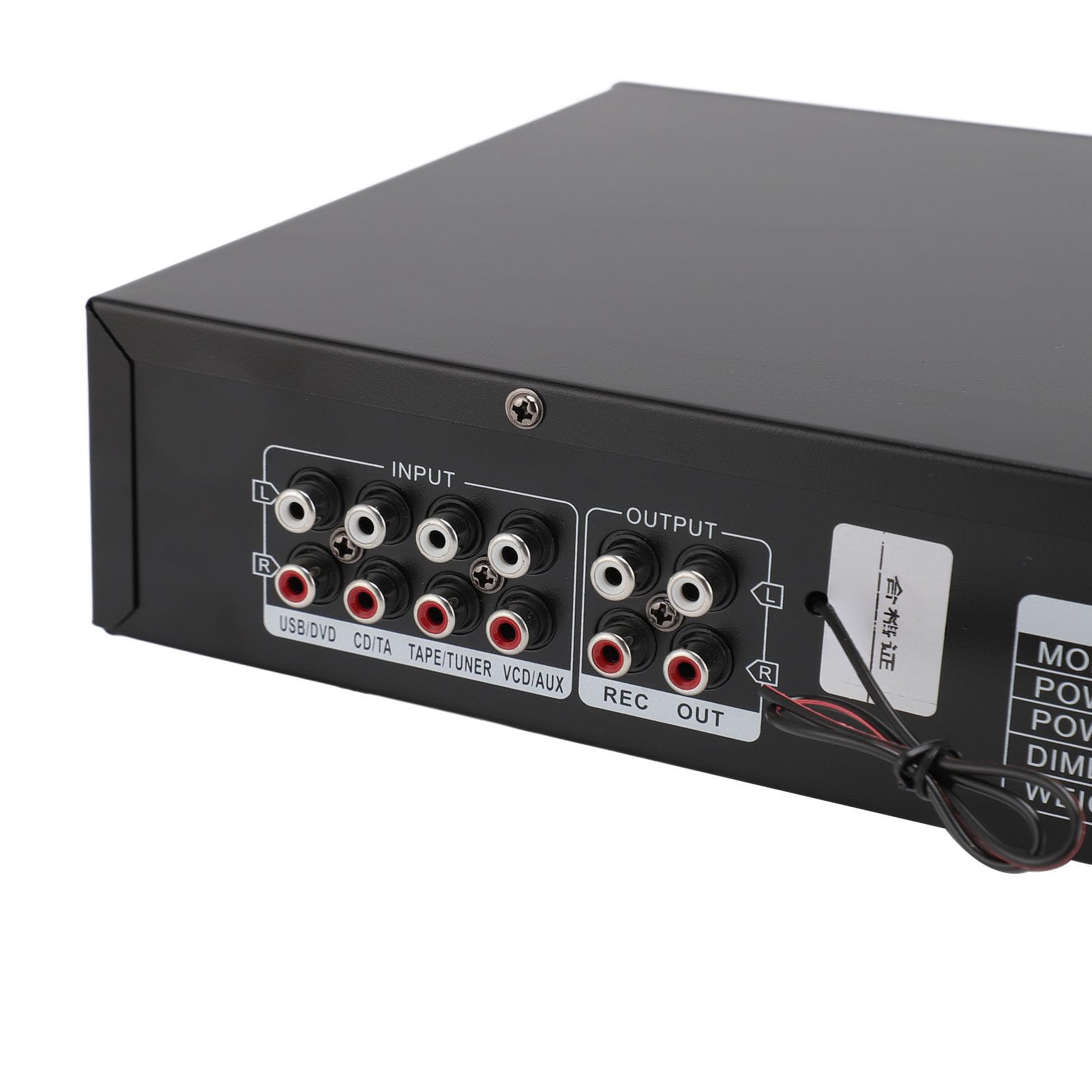 Ecualizador de Audio Estéreo con Bluetooth y USB para Automóvil 20 Bandas Ajustable