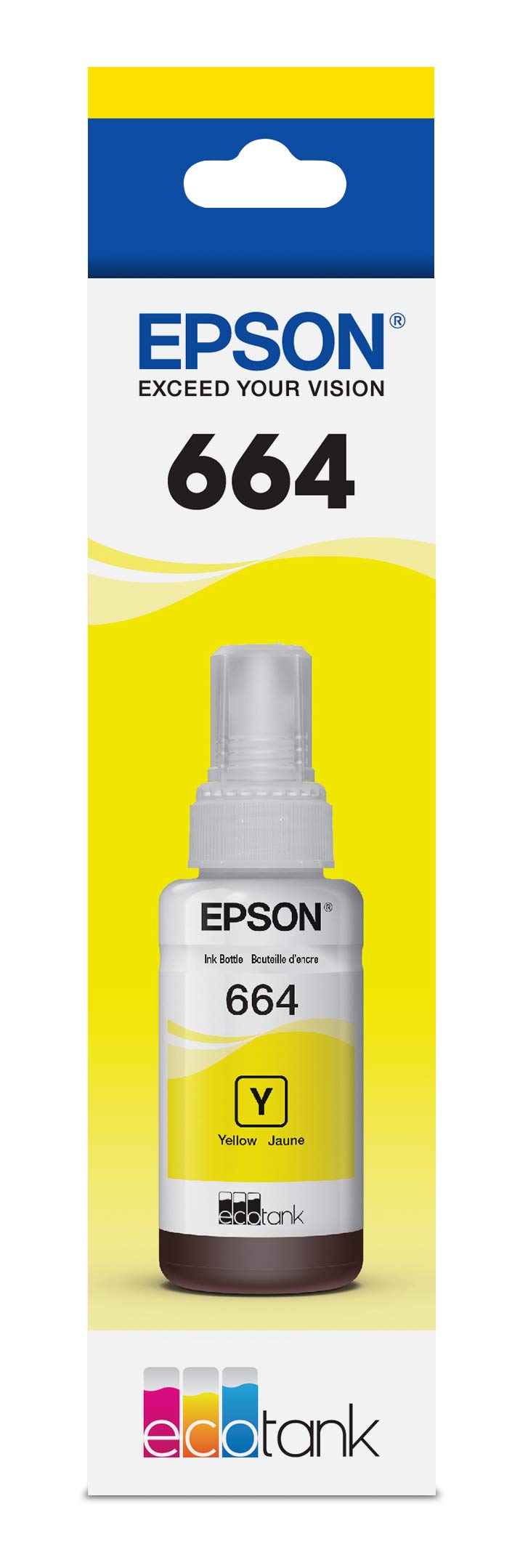 Botella de Tinta Epson Ultra Alta Amarilla para EcoTank