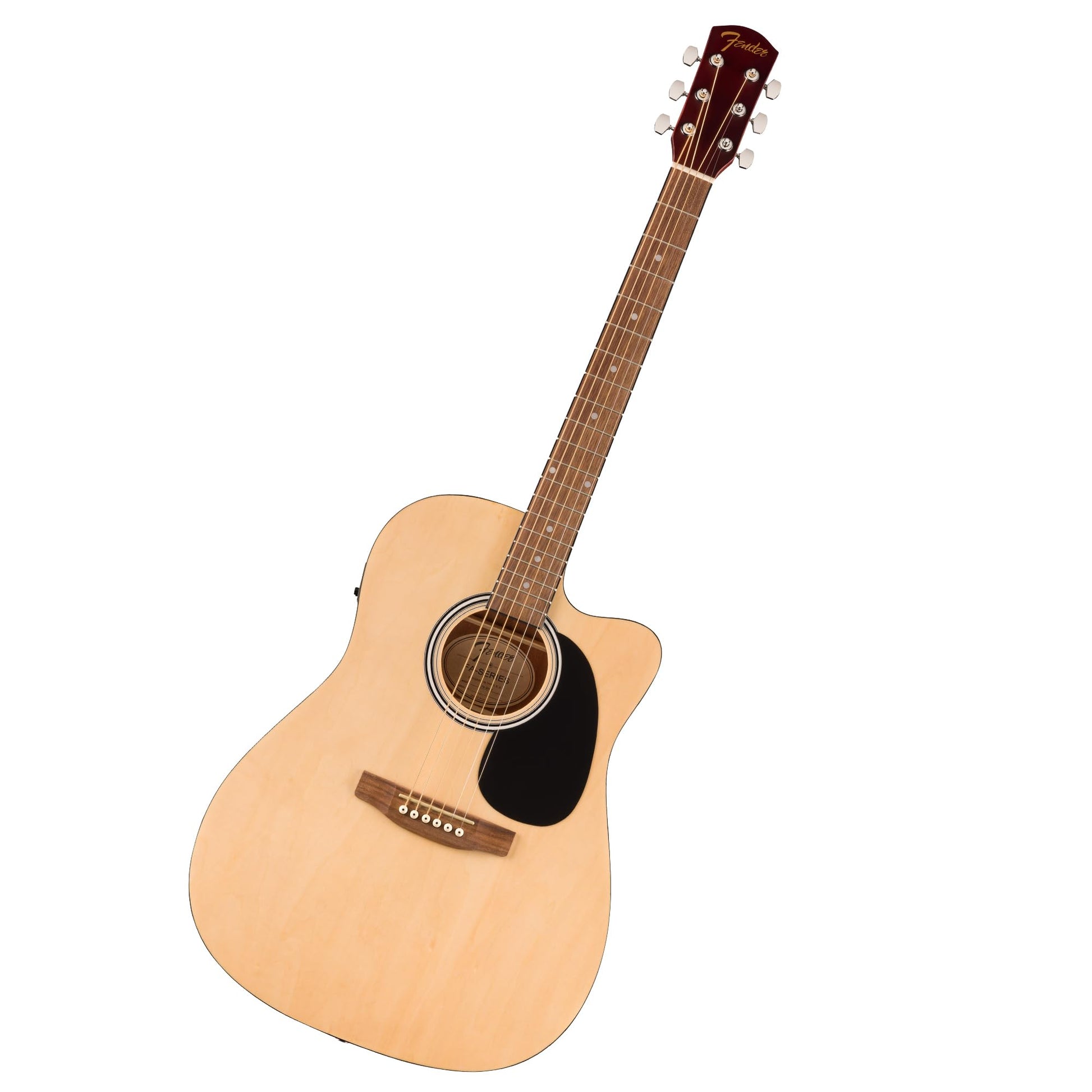 Fender FA-25CE Dreadnought Acoustic Electric Guitar, Beginner Guitar, with 2-Year Warranty, Includes On-Board Volume and Tone Controls, Comes with Free Lessons, Natural