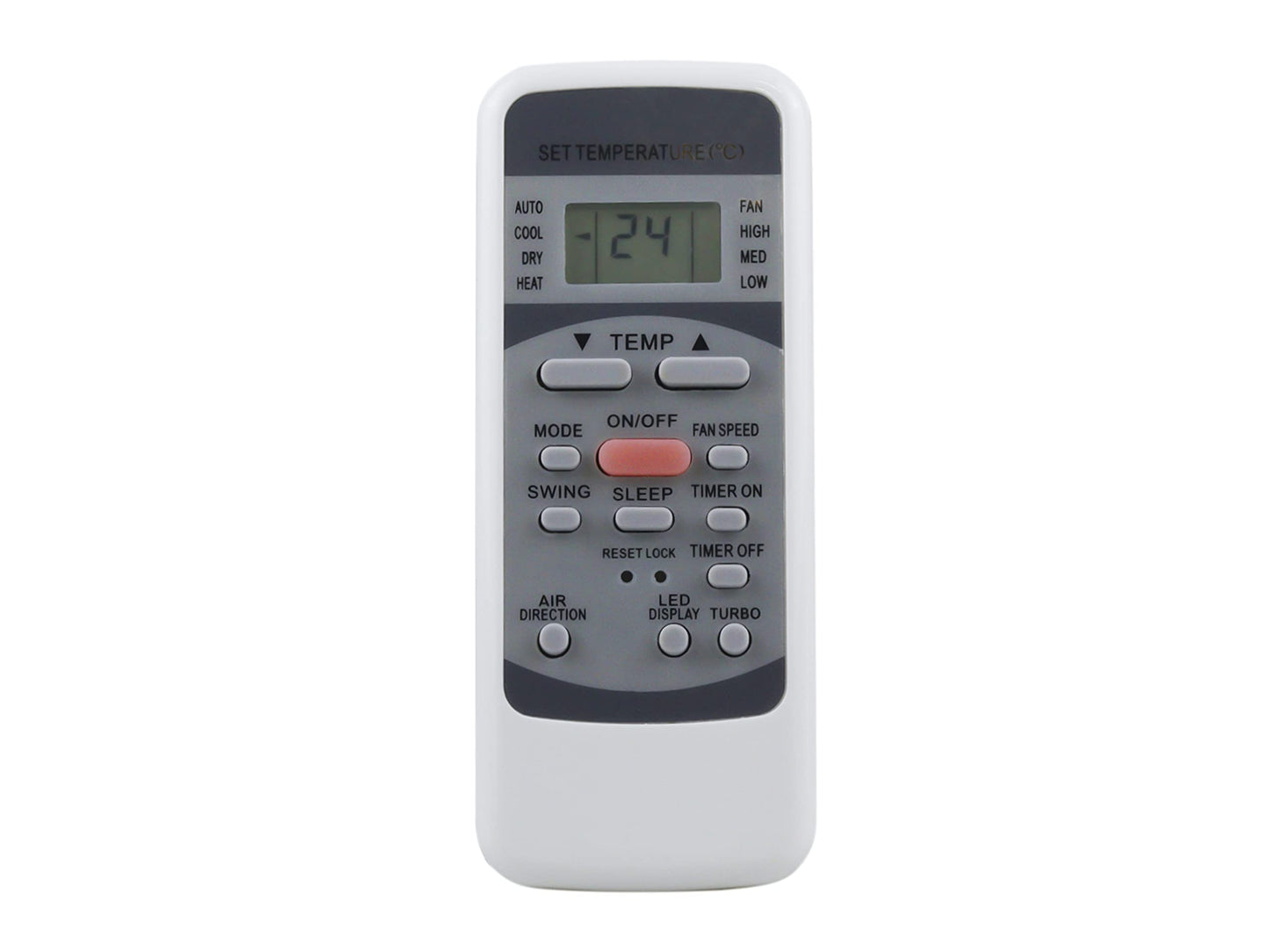 LIDERT Control Remoto Midea Aire Acondicionado Evercool BGCE General ELECTRICMinisplit R51M/E R51D R51M R51E RG51113