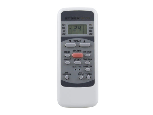 LIDERT Control Remoto Midea Aire Acondicionado Evercool BGCE General ELECTRICMinisplit R51M/E R51D R51M R51E RG51113