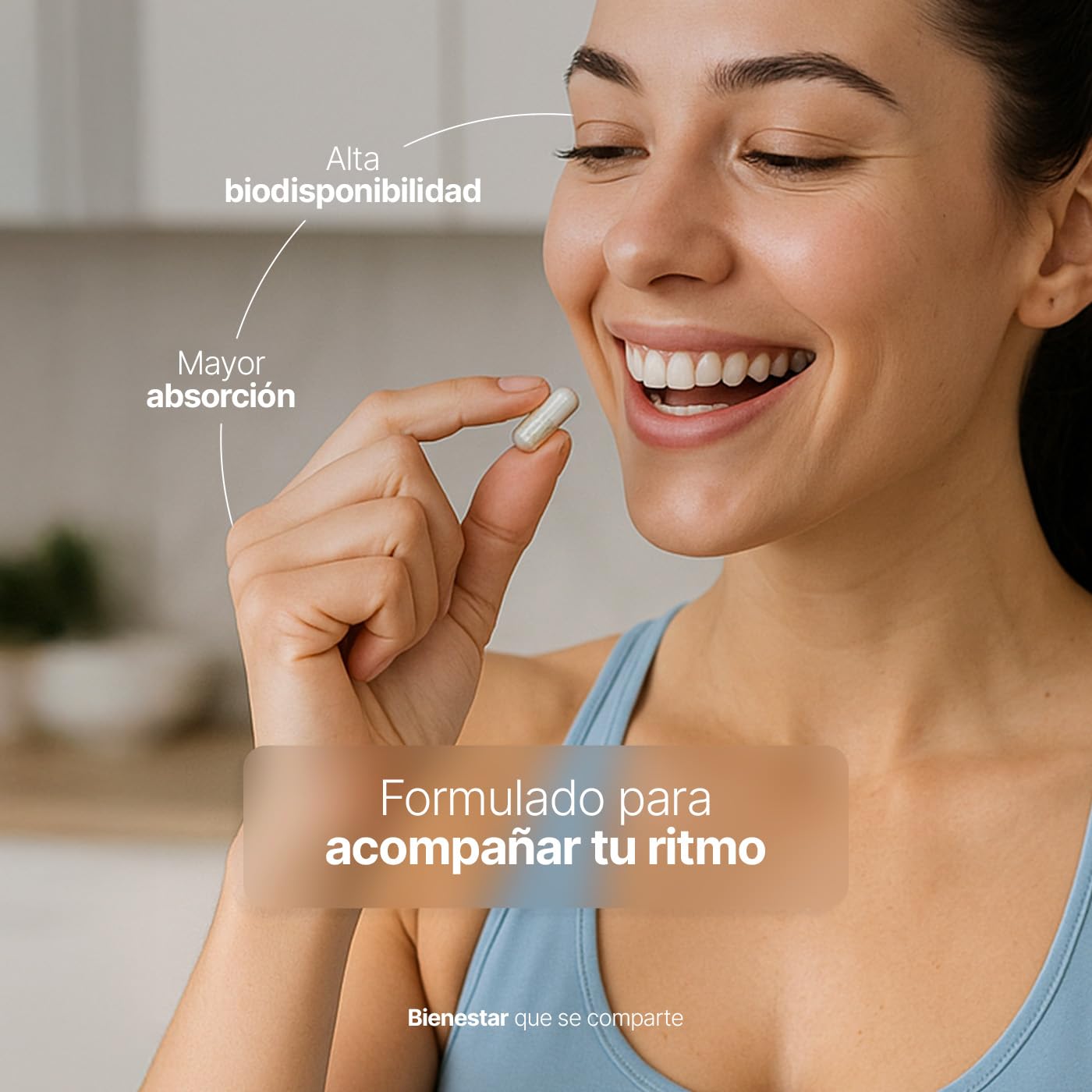 B Life Magnesio y Potasio | 240 Cápsulas | 1400 mg por porción | Adicionado con coco orgánico | Ingredientes naturales | Mag + Pot Citrate.