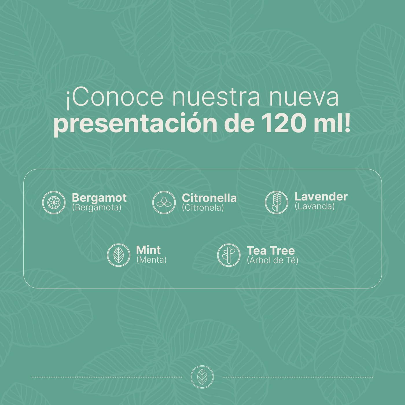 Aceite Esencial B Life Menta Ingredientes Puros y Naturales 120 ml
