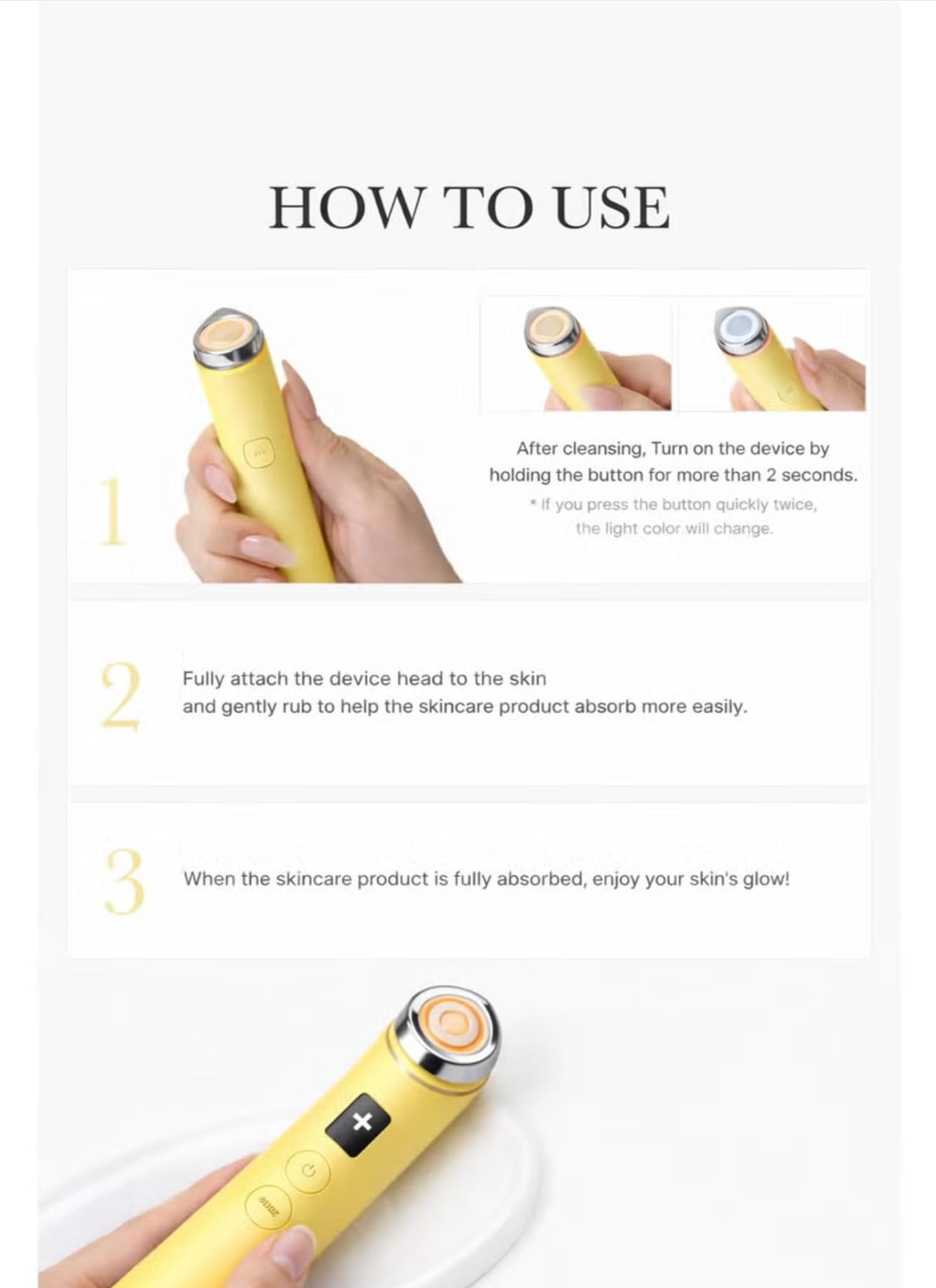 Medicube Booster Pro Amarillo