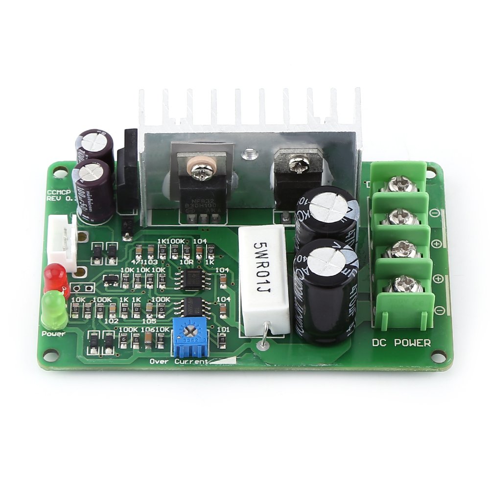 Regulador de la Velocidad del Motor PWM DC 12V 24V 36V Potenciómetro 15A