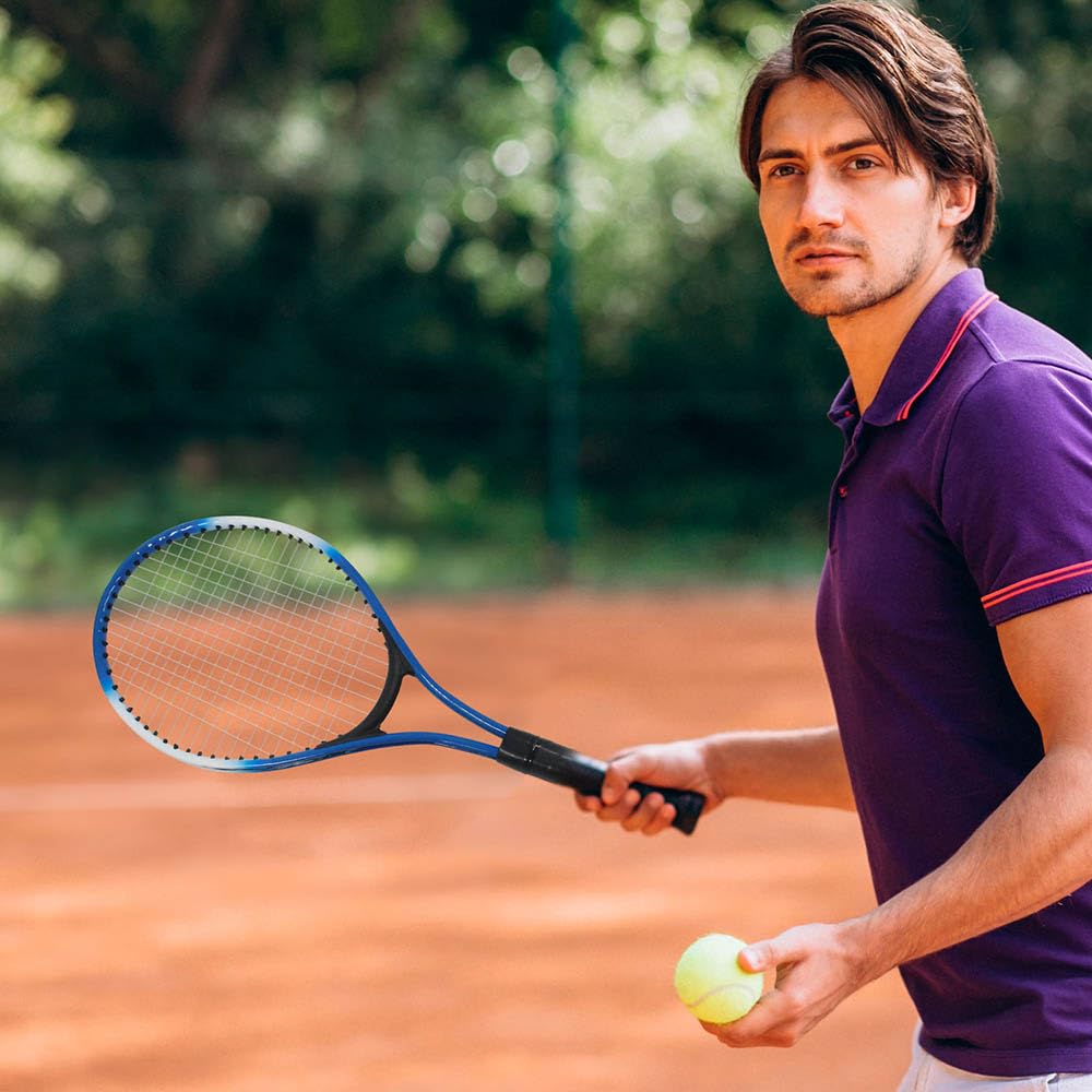 LINAHEALTH | Juego de Tenis, 2 Raquetas Multi filamentos 1 Pelota de Tenis