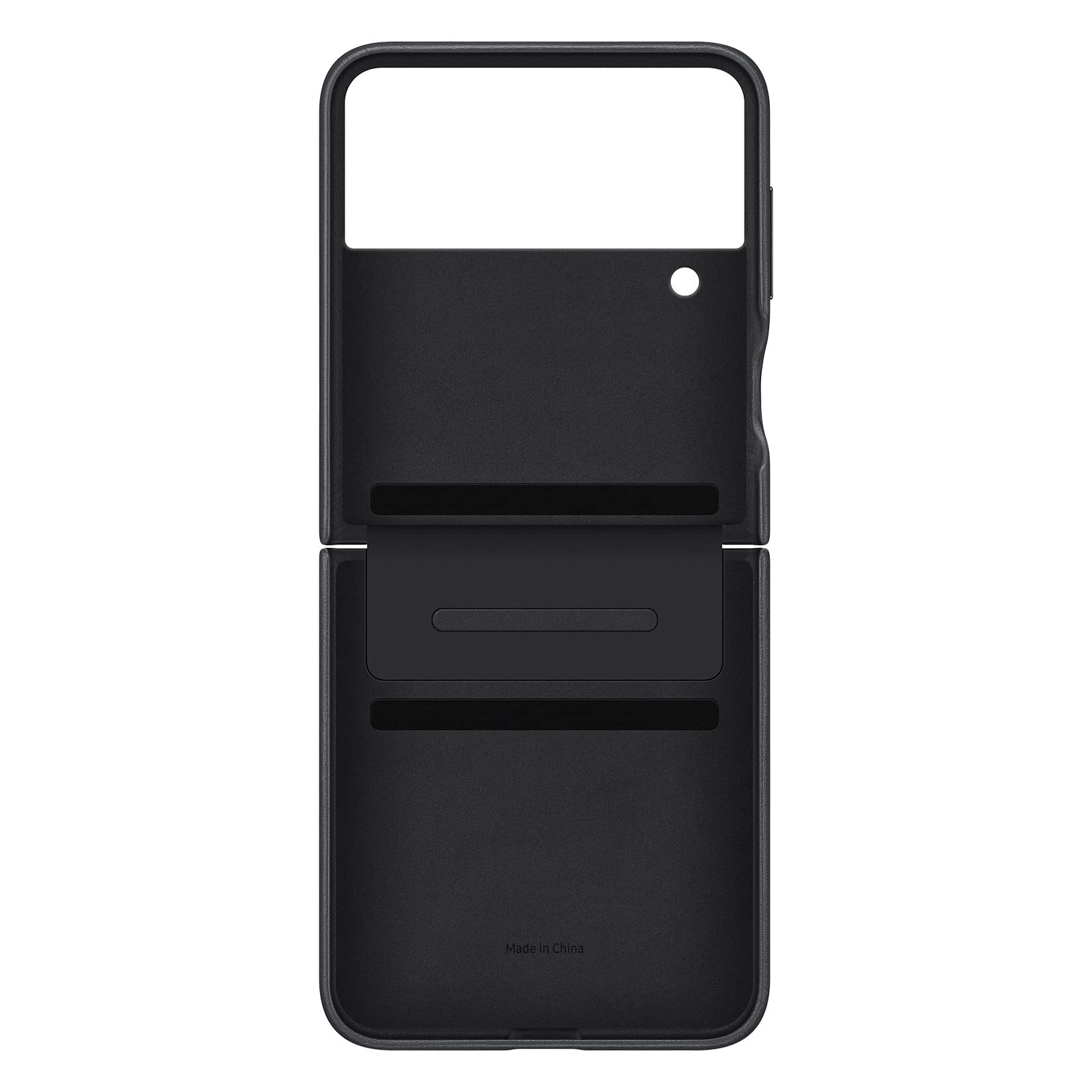 Funda de Cuero Flap Samsung Galaxy Flip 4 Negra