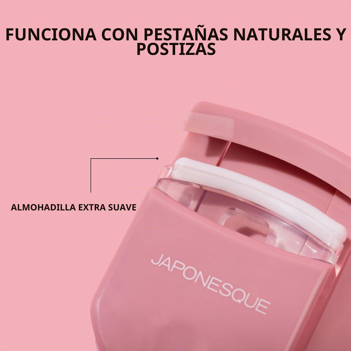 Japonesque Go Curl Eyelash Curler, Pink