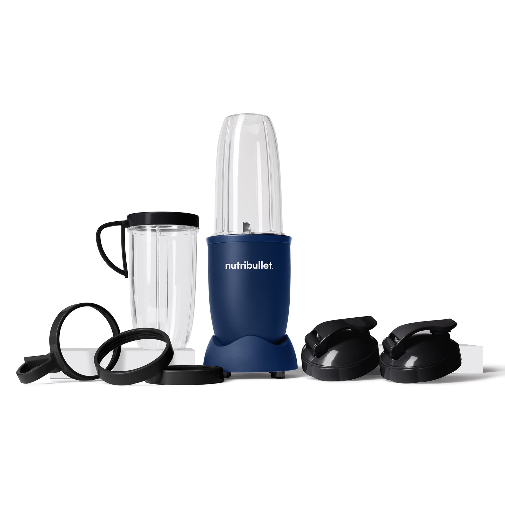 Licuadora NutriBullet Pro Azul Marino Mate 900W 13 Piezas