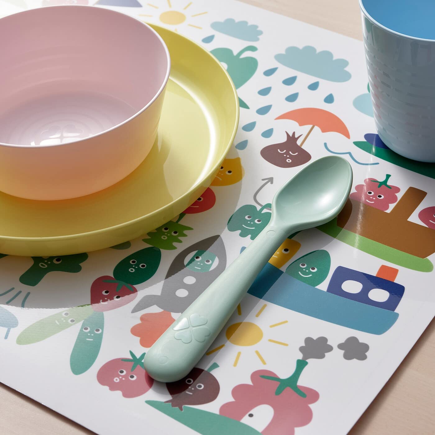 Platos Hondos ProudCo Varios Colores Premium Aptos para Bebés