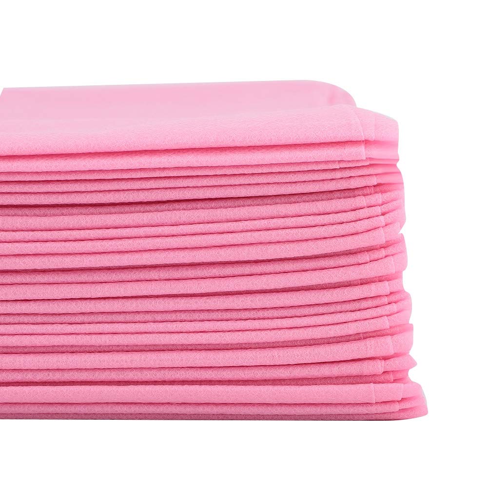 10pcs Sábana no Tejida desechable, Cubierta de Cama Impermeable y Resistente al Aceite para hoteles de Mesa de Masaje con Tatuaje SPA para salón de Belleza(03#)