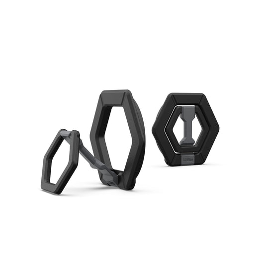 Soporte Magnético Urban Armor Gear Negro con Anillo Metálico Extraíble y Rotación de 360° Compatible con MagSafe