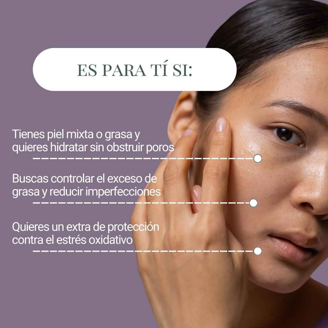 NAE Aceite Facial Control de Grasa Jojoba Árbol de Té 30ml | Equilibra sin Resecar | Purifica y Controla Brillo | Para Piel Mixta y Grasa | 100% Ingredientes Naturales | Vegano