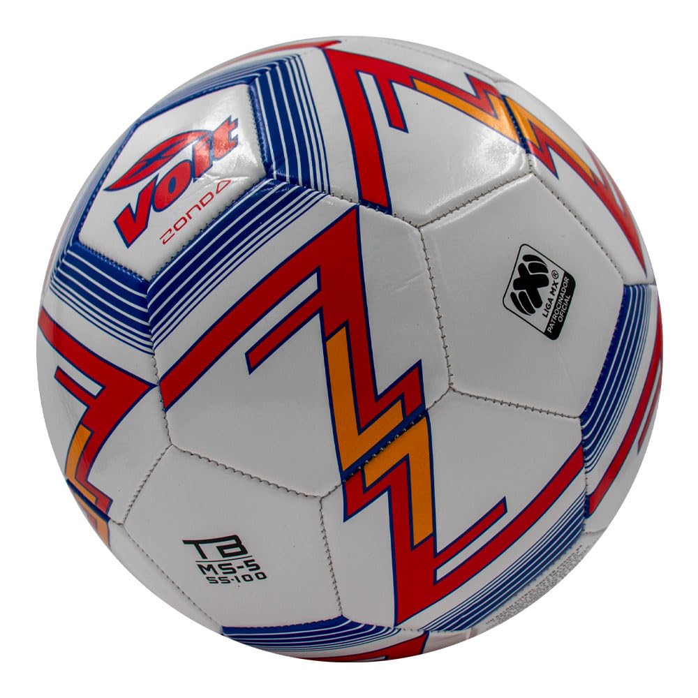 Balón de Fútbol Soccer Voit Zonda S100 Azul Rojo Verde