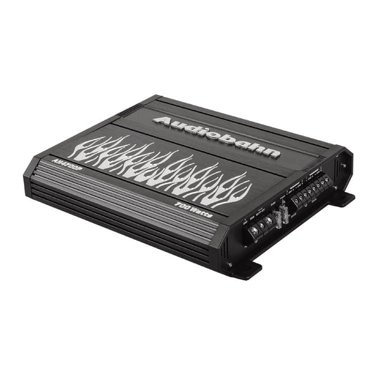 Amplificador Audiobahn 4 Canales Ah4700p Plata