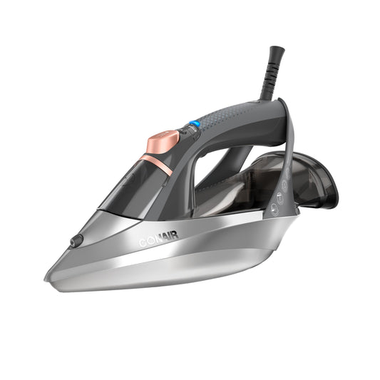 Conair GlideLite - Plancha de vapor profesional para ropa, tecnología simple de una temperatura, sin fricción y fácil deslizamiento