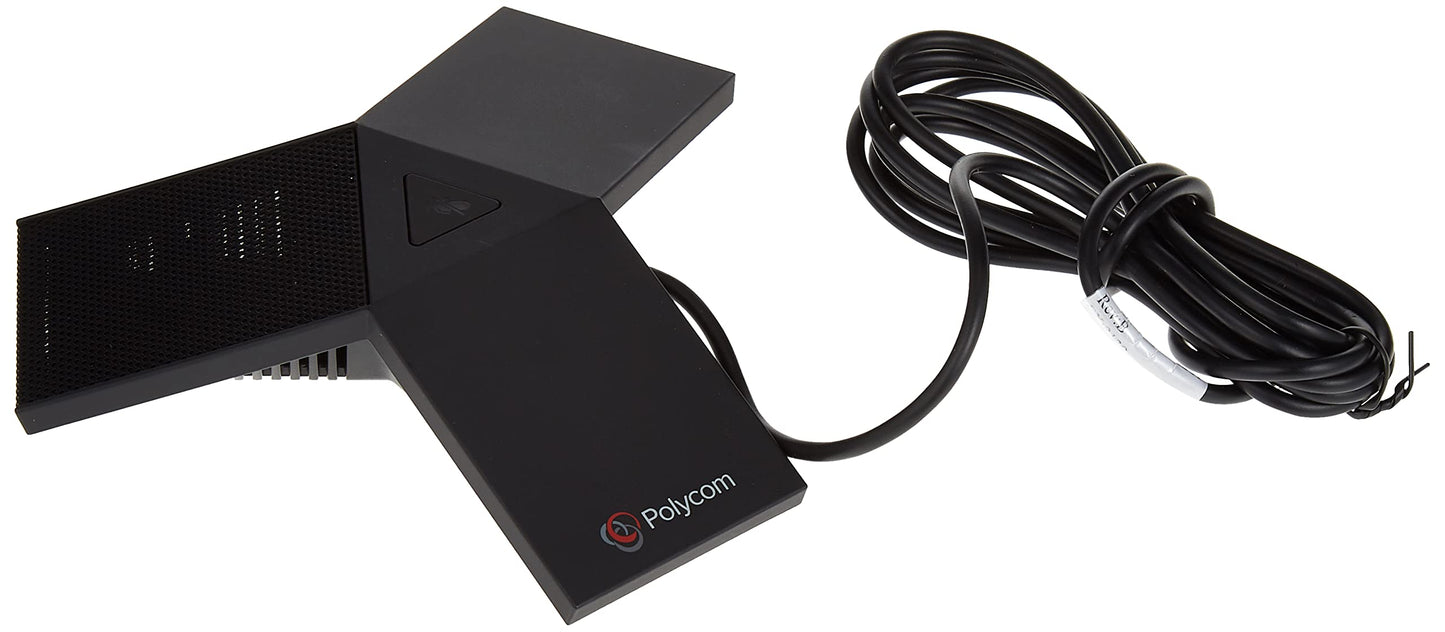 Micrófonos Externos Polycom Realpresence Trio 8800 Negro, Pack de 2 Unidades
