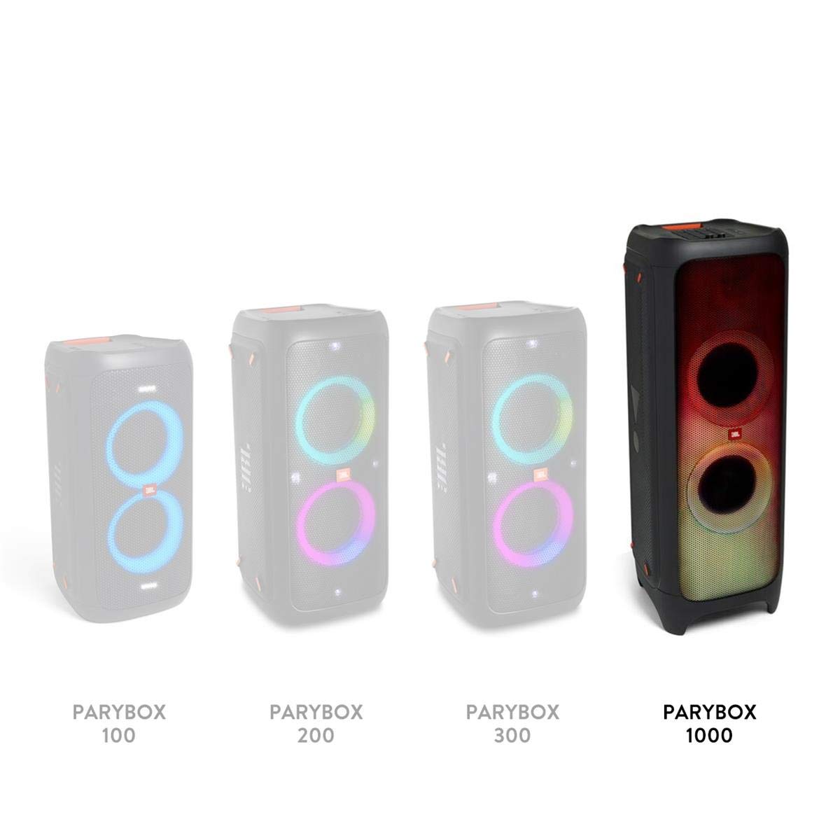 JBL Bocina Pórtatil Partybox 1000 Bluetooth - Negro
