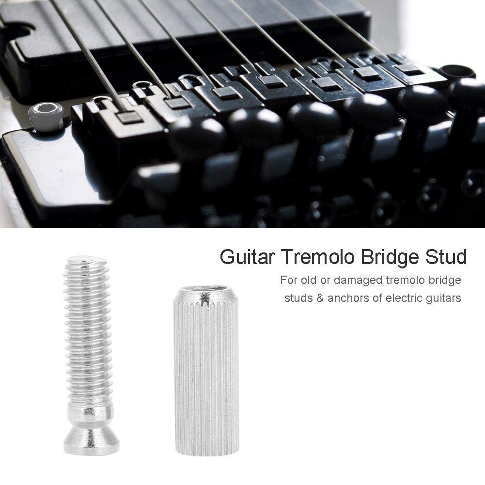 Perno de Anclaje Tremolo, Guitarra eléctrica, alta calidad, ajustable, aleación de Cobre y Zinc, seguro y durable, para Floyd Rose, guitarristas profesionales, home studio, escenas en vivo.