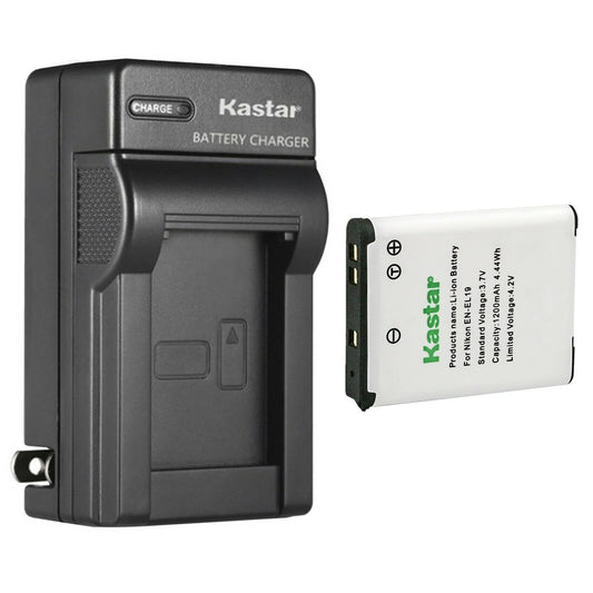 Kastar - Paquete de 1 cargador de batería EN-EL19 y CA de repuesto para Nikon Coolpix S2800, Coolpix S3100, Coolpix S3200, Coolpix S3300, Coolpix S3400, Coolpix S3500, Coolpix S3600, Coolpix S3700