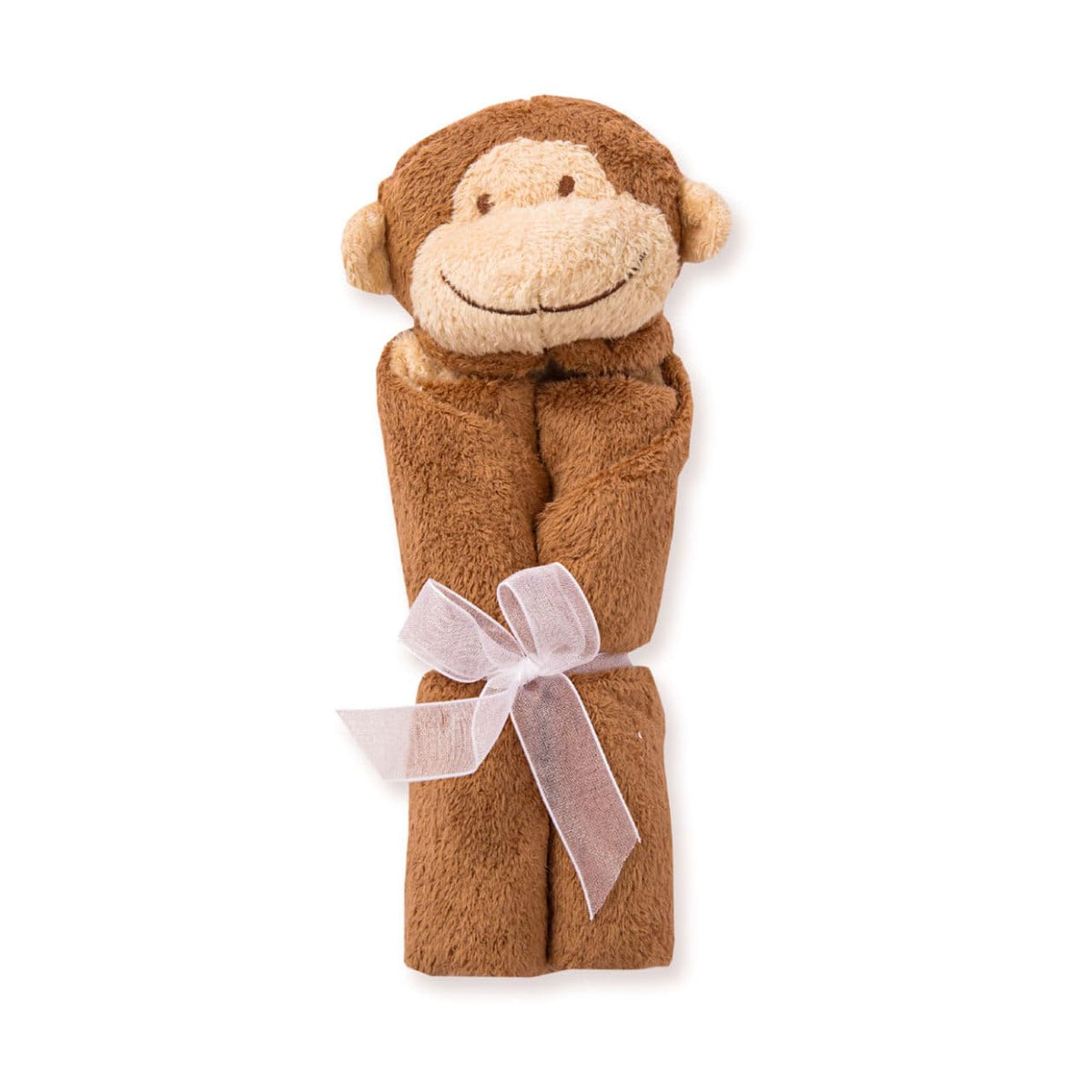 Angel Dear 1133 Blankie, Brown Monkey