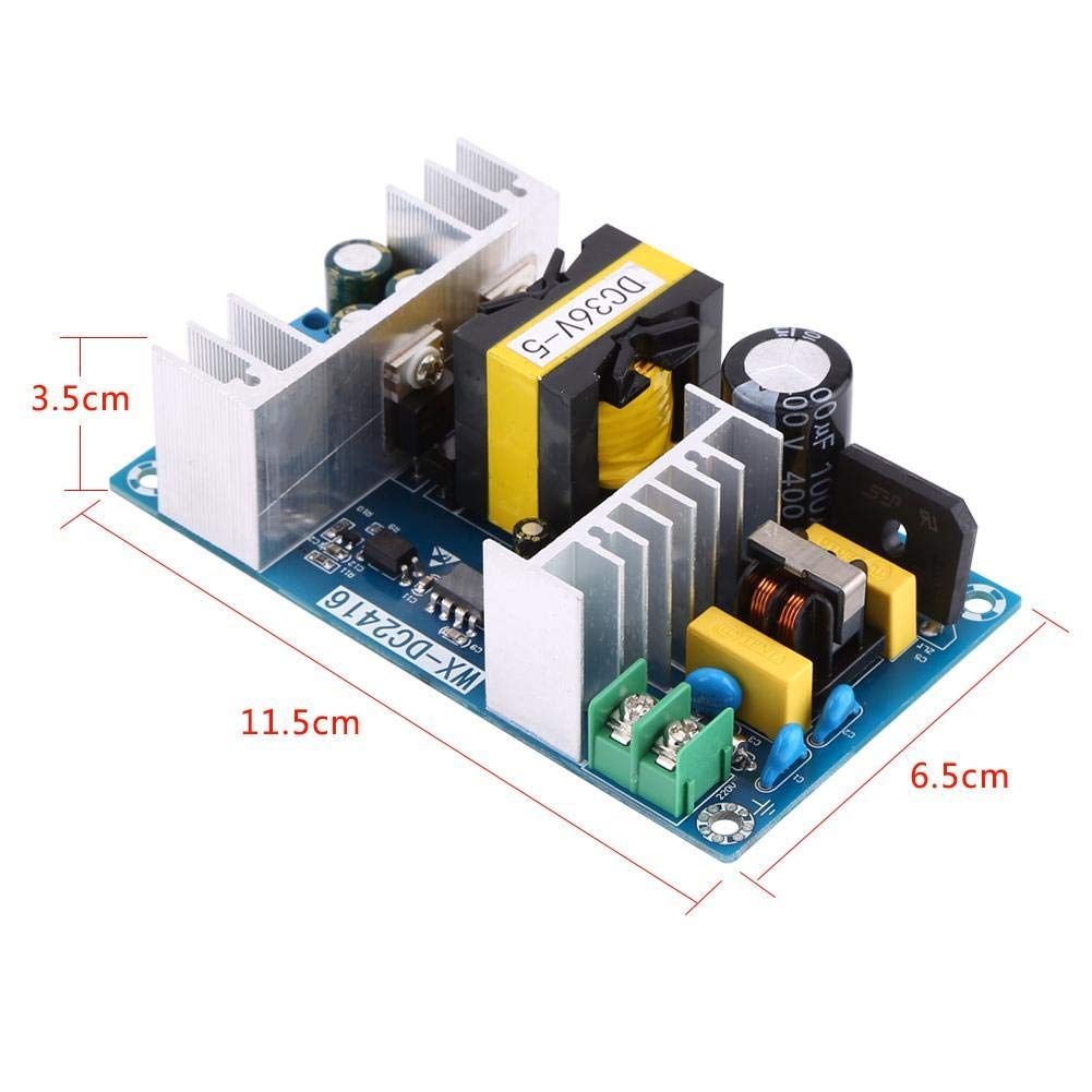 Convertidor Reductor Walfront 36V 180W AC-DC AC100V-240V a DC 36V Módulo de Placa de Fuente de Alimentación Conmutada
