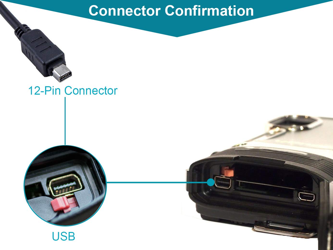 Cámara USB AC adaptador de corriente/cargador de batería + PC cord para Olympus FE-4020