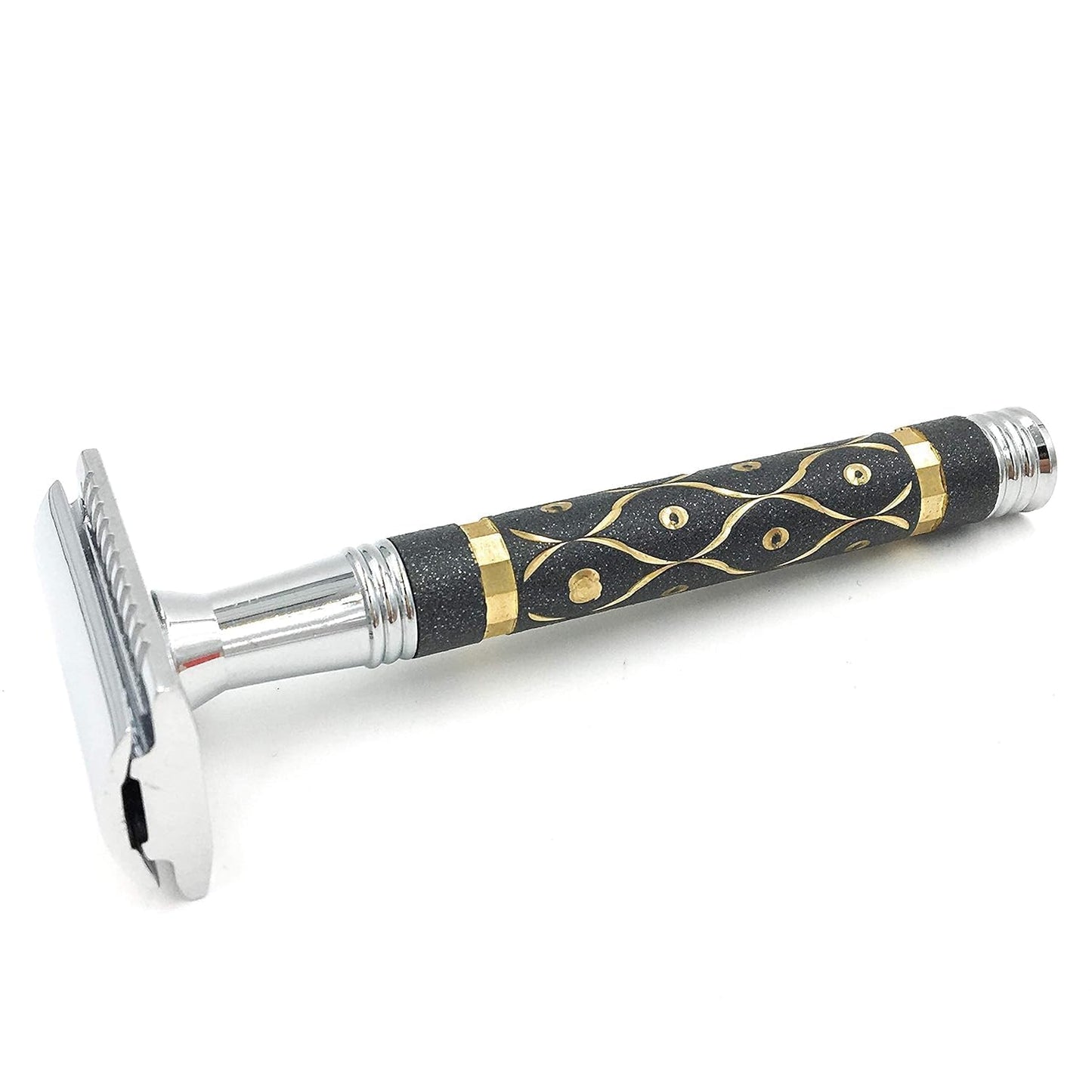 Maquinilla de afeitar de Seguridad Parker 65R Super Pesado de Doble Filo y 5 hojas de Parker