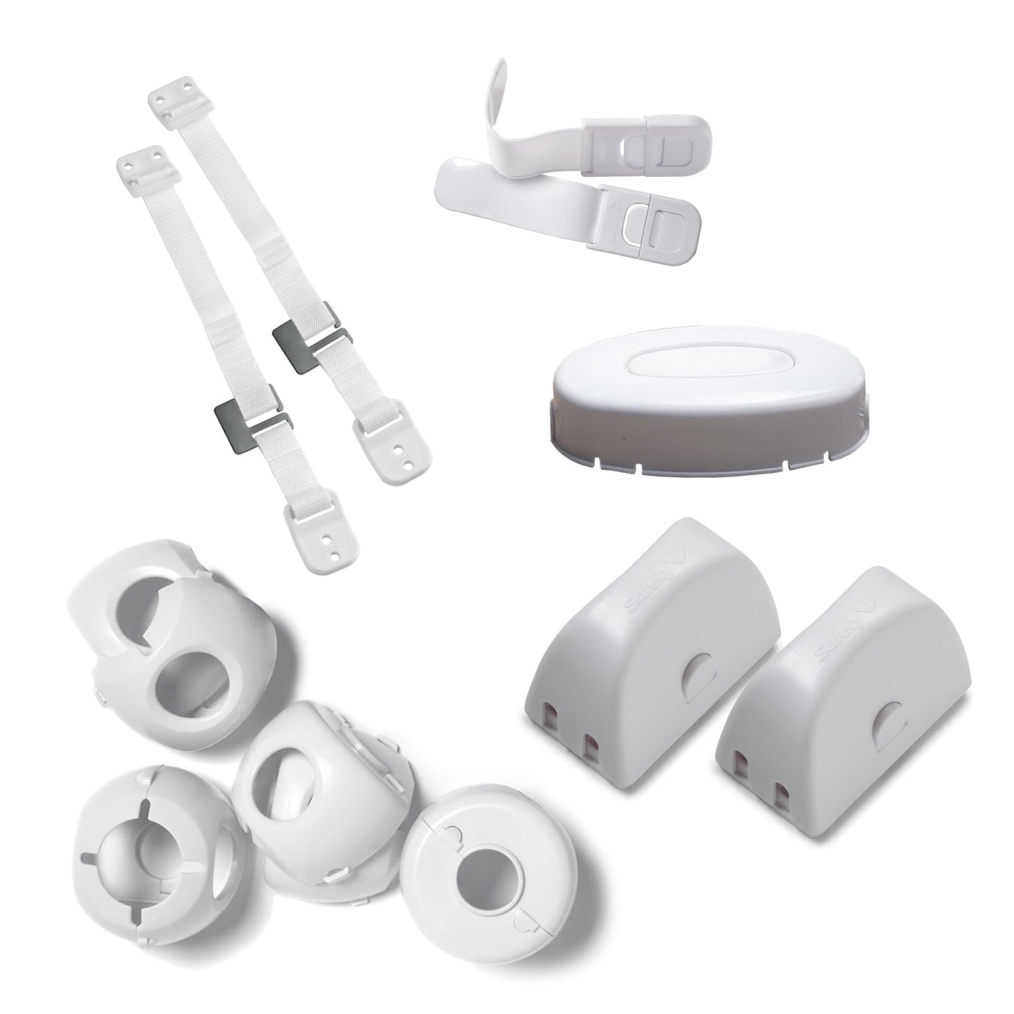 Kit de Seguridad Safety 1st a Punto de Caminar 12 Piezas Blanco