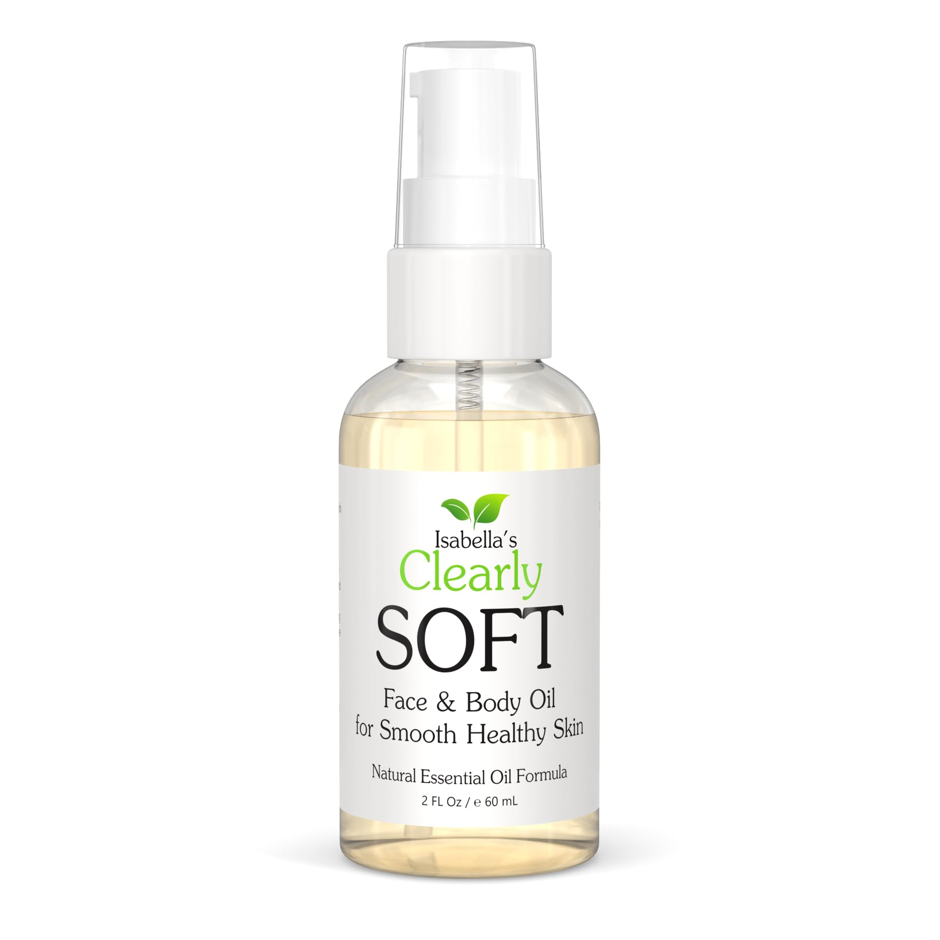 Clearly SOFT aceite facial y corporal | Hidrata, humecta y calma la piel seca sensible, eczema, psoriasis | Mezcla de aceites esenciales naturales para una piel suave y saludable | Aroma fresco y delicado.