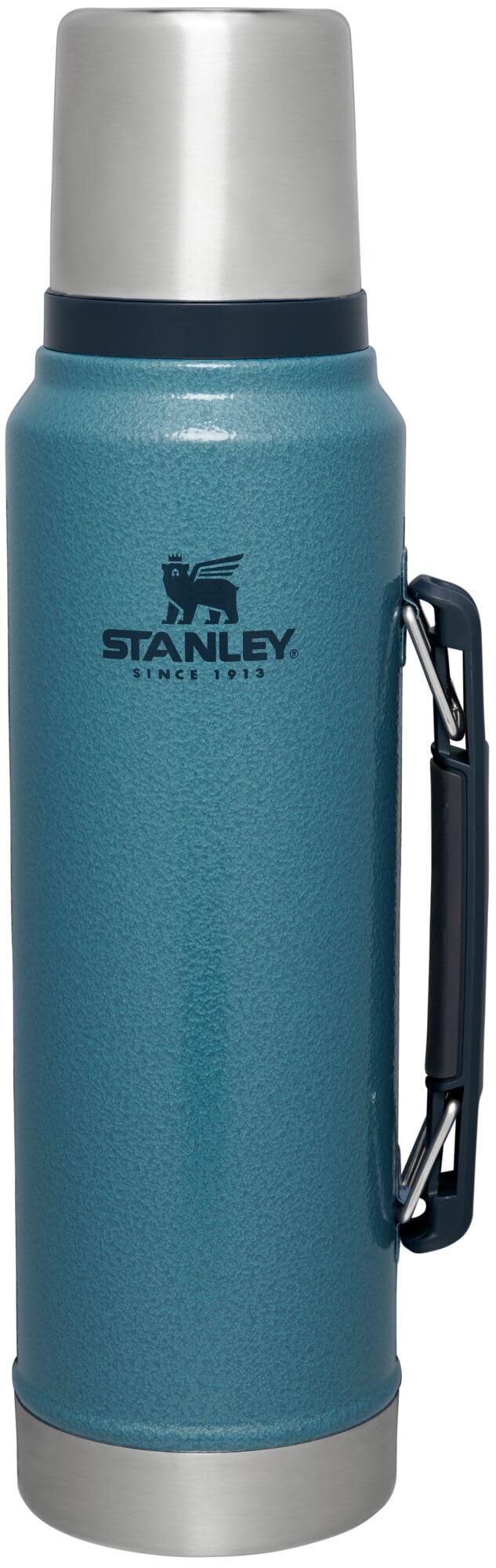 Botella de Aspiradora Stanley Classic Azul Boca Ancha a Prueba de Fugas