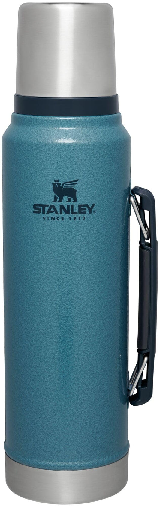 Botella de Aspiradora Stanley Classic Azul Boca Ancha a Prueba de Fugas