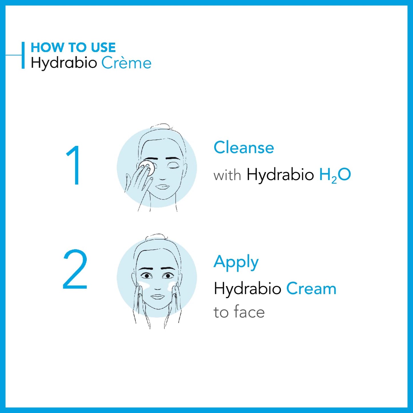 BA2:B42ioderma Hydrabio Moisturizing Face Cream for Dry Skin - 1.67 fl oz