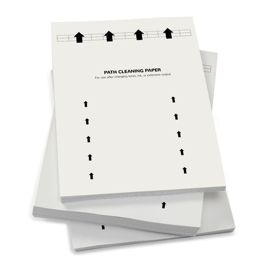 Paquete de 20 hojas de limpieza de impresora tamaño carta para impresoras láser y de inyección de tinta, copiadoras de papel de limpieza universal de rodillo, eliminación de polvo y escombros