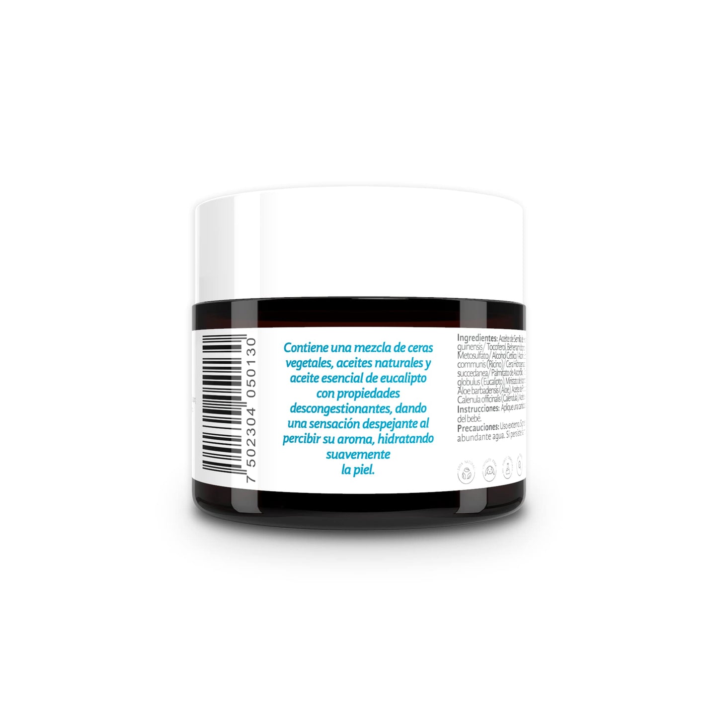 Bálsamo para Nariz Congestionada Mil Flores eucalipto con Aromaterapia para Bebé