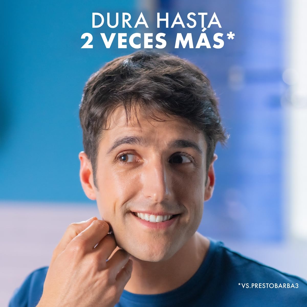 GILLETTE Mach3 Sensitive, Rastrillo para Afeitar Reutilizable, 8 Cartuchos con 3 Hojas para Rasurar, Rastrillo para Hombre con Piel Sensible