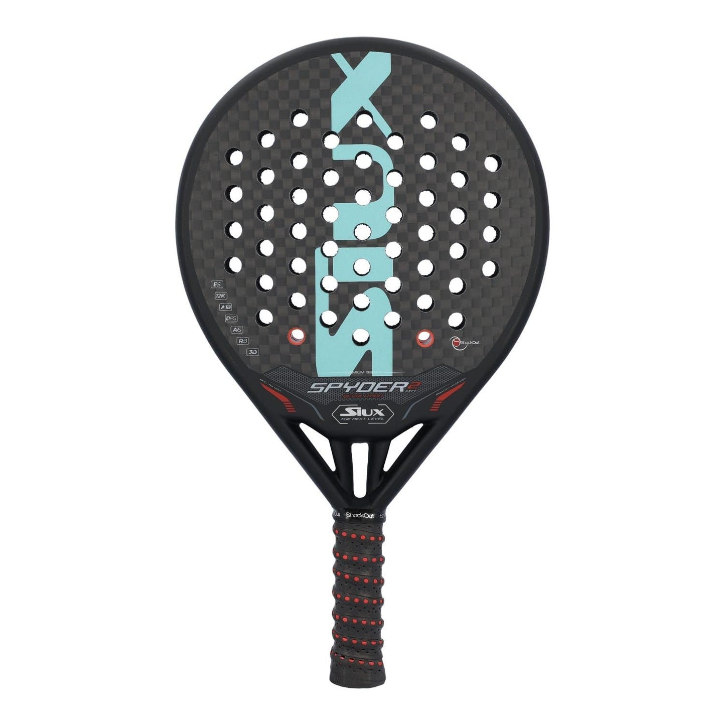 Pala de Pádel Siux Spyder Revolution Control 2 Blanca
