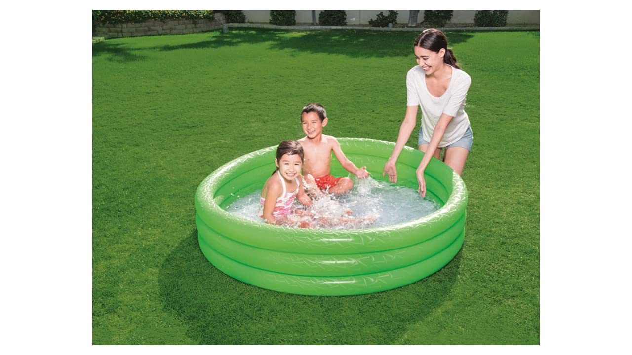Bestway - Piscina infantil para niños (60 x 12 pulgadas), Verde