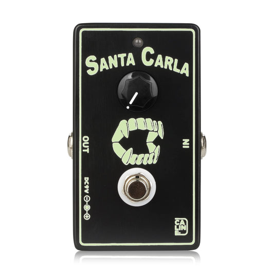 Caline CP-514 Santa Carla Boost Pedal de efecto de guitarra, mini pedal de refuerzo con True Bypass