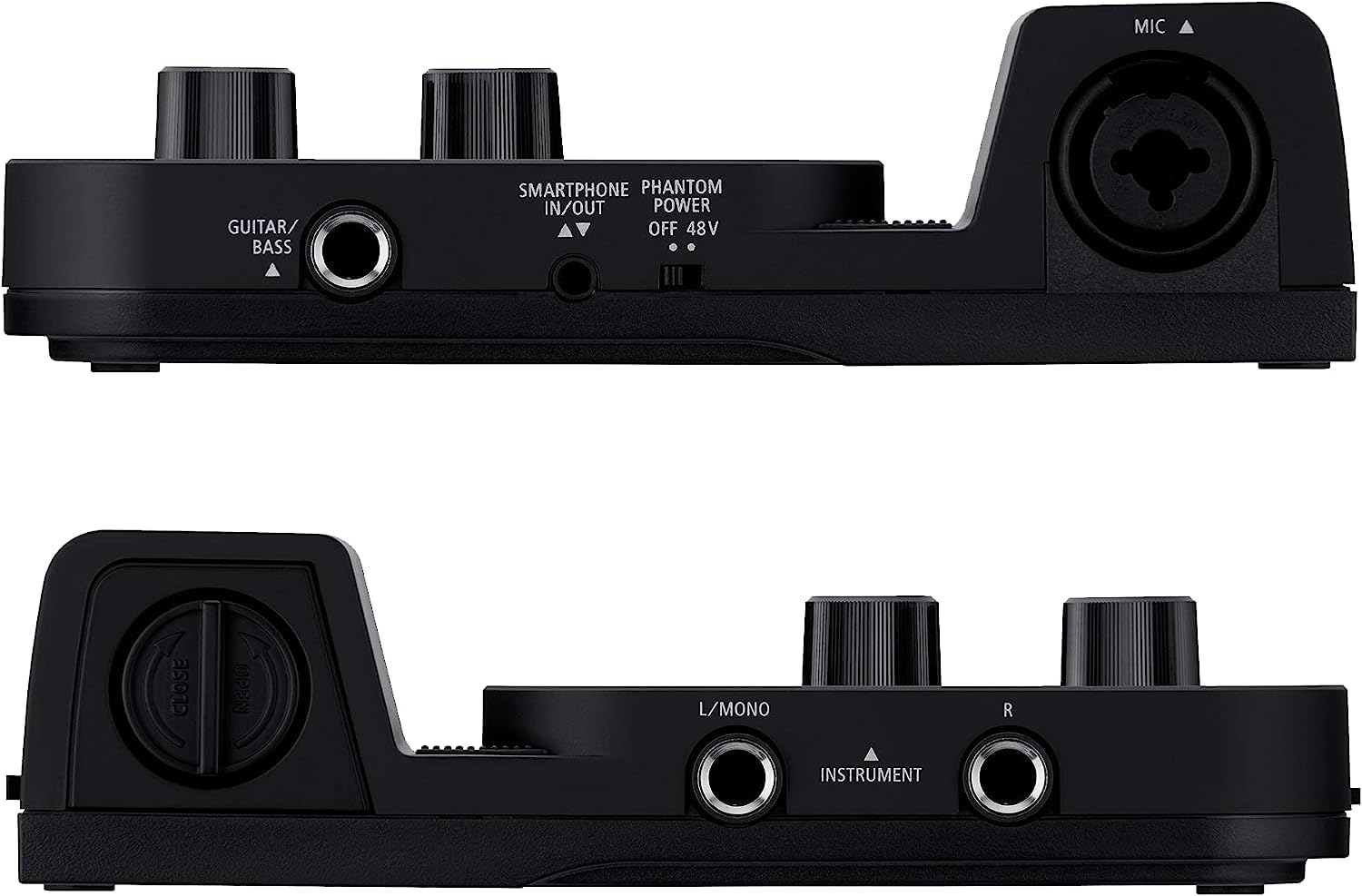 Mezclador de Audio Portátil Roland GO:Mixer PRO-X para Vídeos, Transmisiones y Podcasts profesionales con Dispositivos Móviles