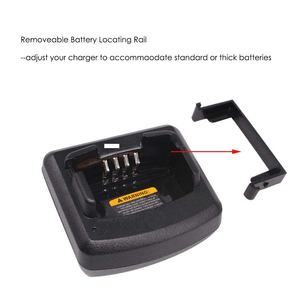 IFREQTECH RLN6305 Accesorio para Motorola CP110 RDU2020 RDU4100 RDU4160D RDV2020 RLN6308, 6308charger